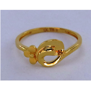 916 plain casting flower ring for ladies by 