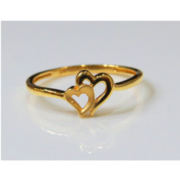 22kt Gold Plain Casting Ladies Ring by 